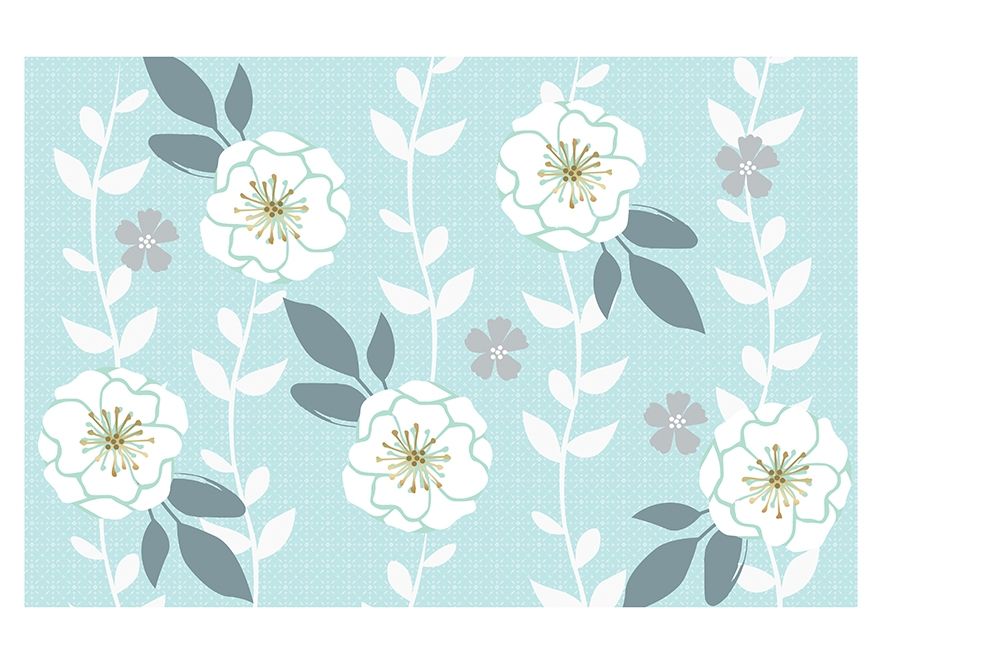 Folksy Floral art print by Candace Allen for $57.95 CAD