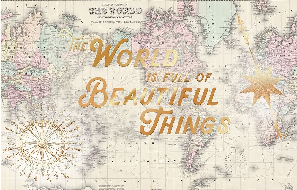 World Floral Excursion art print by Candace Allen for $57.95 CAD
