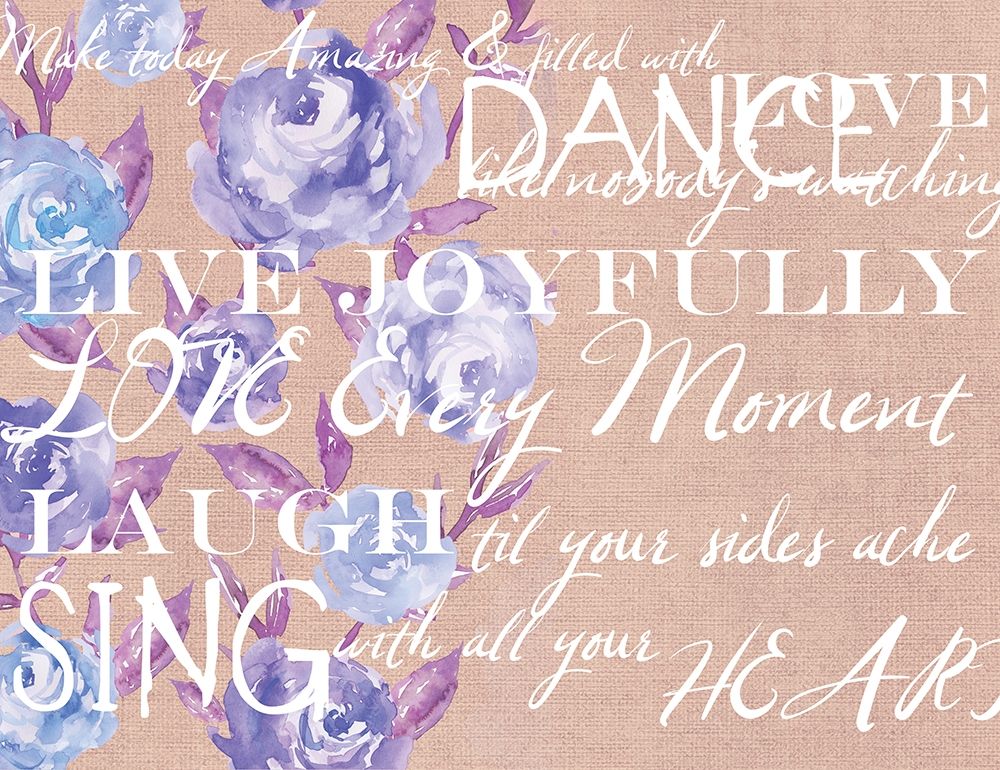 Inspired Words art print by Candace Allen for $57.95 CAD