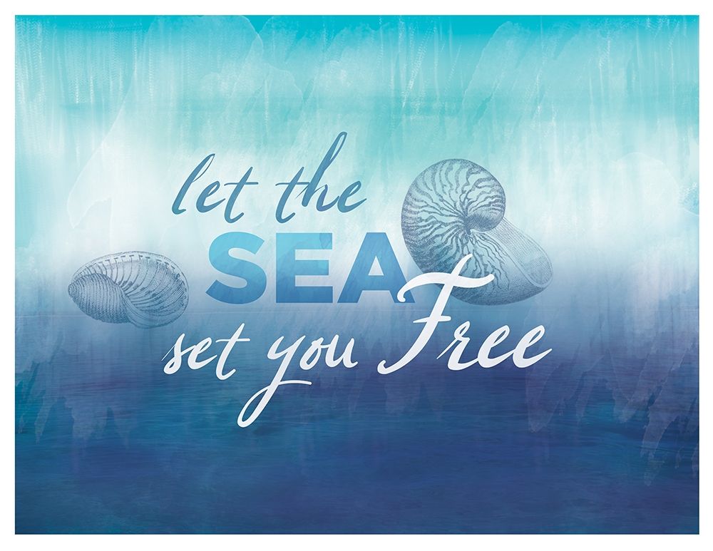 Watercolor Coast 3 art print by Candace Allen for $57.95 CAD