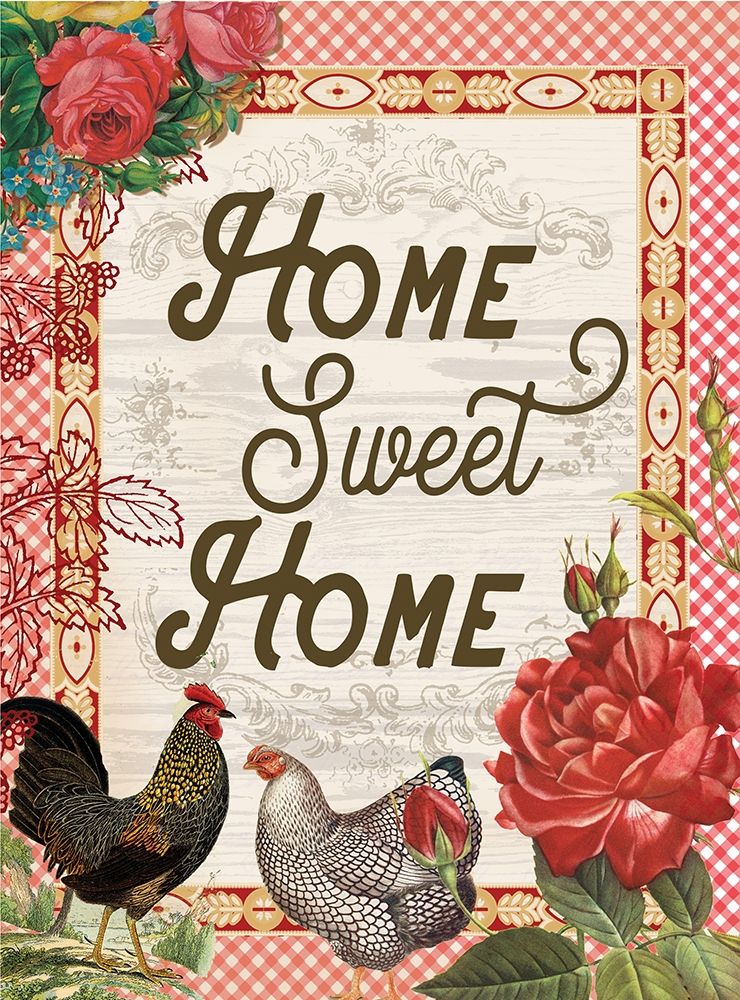 Home Sweet Home art print by Lula Bijoux and Company for $57.95 CAD