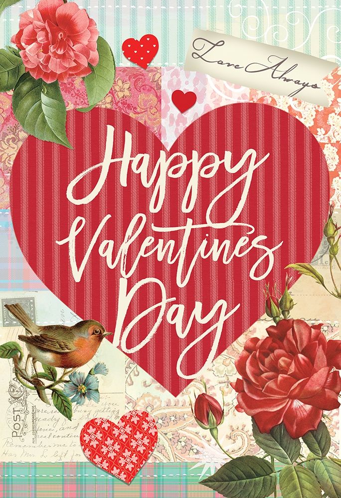 Valentine Flag 1 art print by Lula Bijoux and Company for $57.95 CAD
