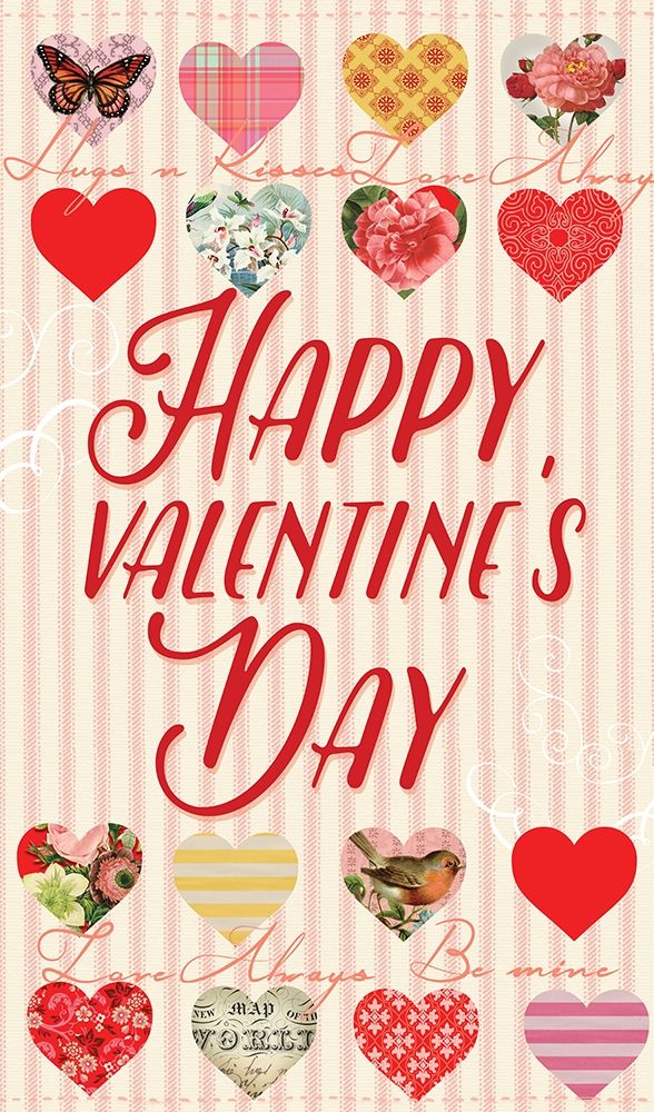 Valentine Flag 3 art print by Lula Bijoux and Company for $57.95 CAD
