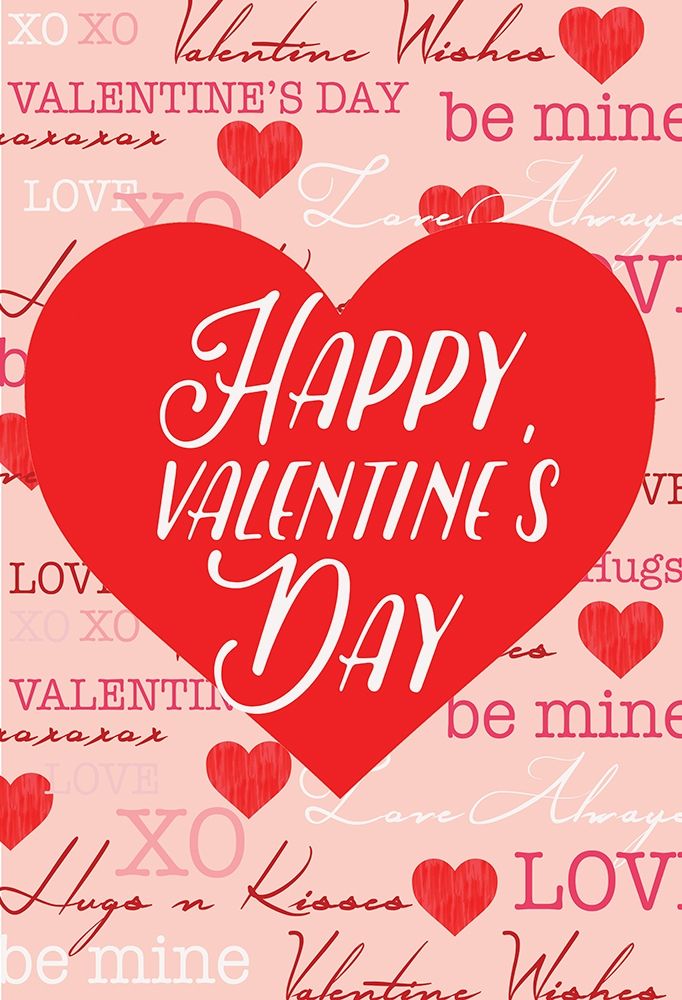 Valentine Flag 4 art print by Lula Bijoux and Company for $57.95 CAD
