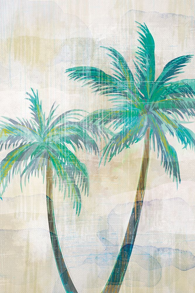Tropical Beach Palm 1 art print by Lula Bijoux and Company for $57.95 CAD