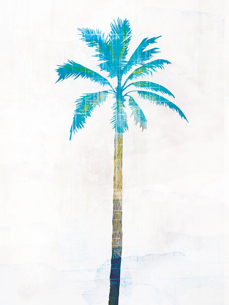 Tropical Beach Palm 2 V3 art print by Lula Bijoux and Company for $57.95 CAD