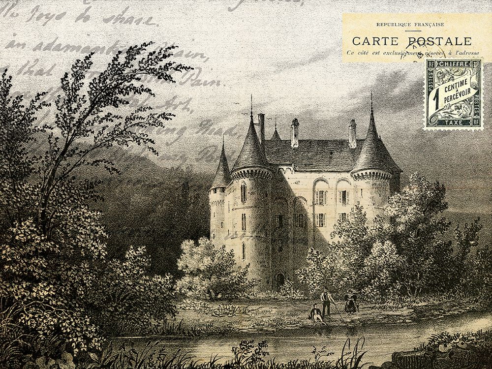 Chateaux 1 art print by Lula Bijoux And Company for $57.95 CAD