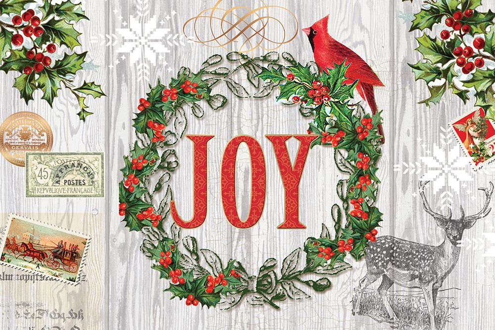 Rustic Holiday 2 art print by Lula Bijoux And Company for $57.95 CAD