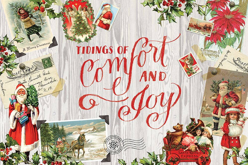 Xmas Collage 1 art print by Lula Bijoux And Company for $57.95 CAD