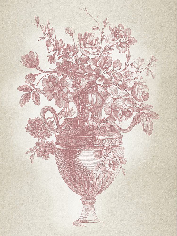 Floral Vase art print by Lula Bijoux and Company for $57.95 CAD