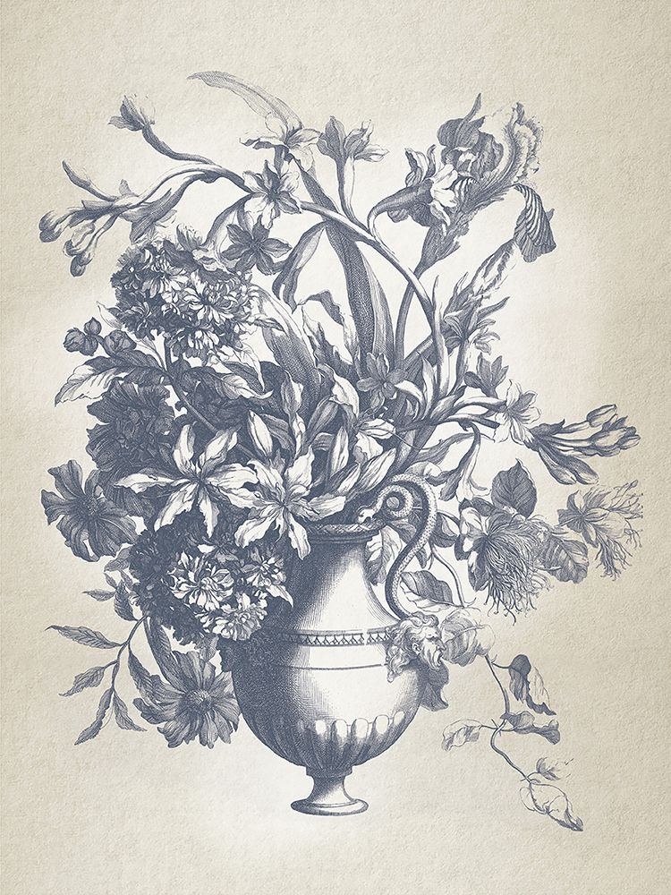Floral Vase 2 art print by Lula Bijoux and Company for $57.95 CAD