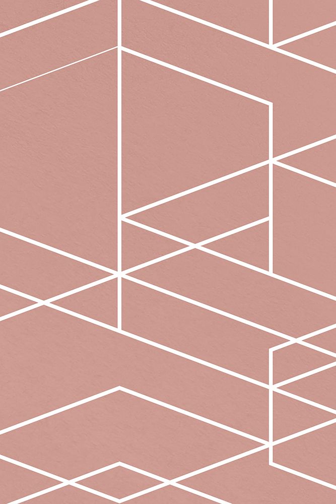 Rose Geometric 1 art print by Lula Bijoux and Company for $57.95 CAD