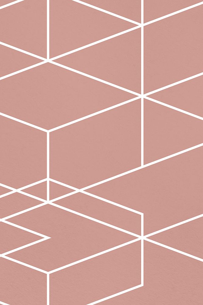 Rose Geometric 2 art print by Lula Bijoux and Company for $57.95 CAD