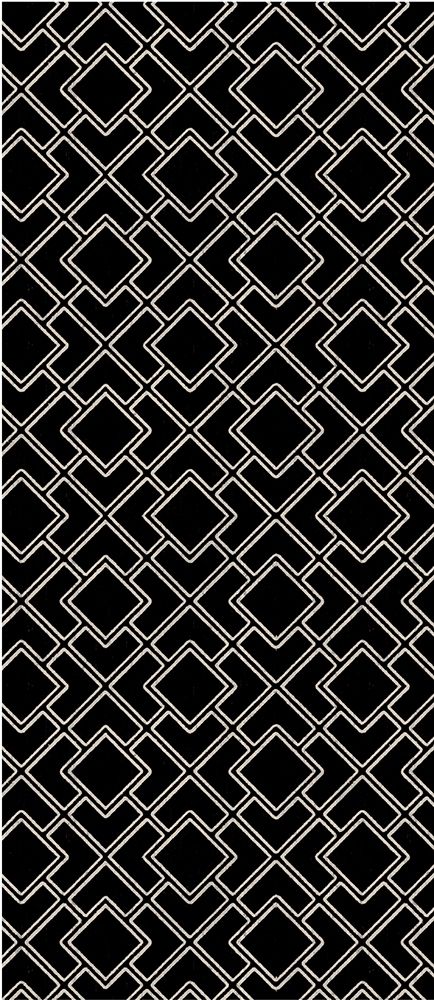 Geo Black and Gold 1 art print by Candace Allen for $57.95 CAD