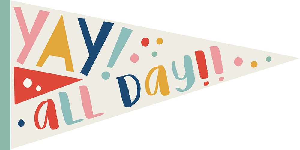 Awesome Pennant 1 art print by Lula Bijoux and Company for $57.95 CAD