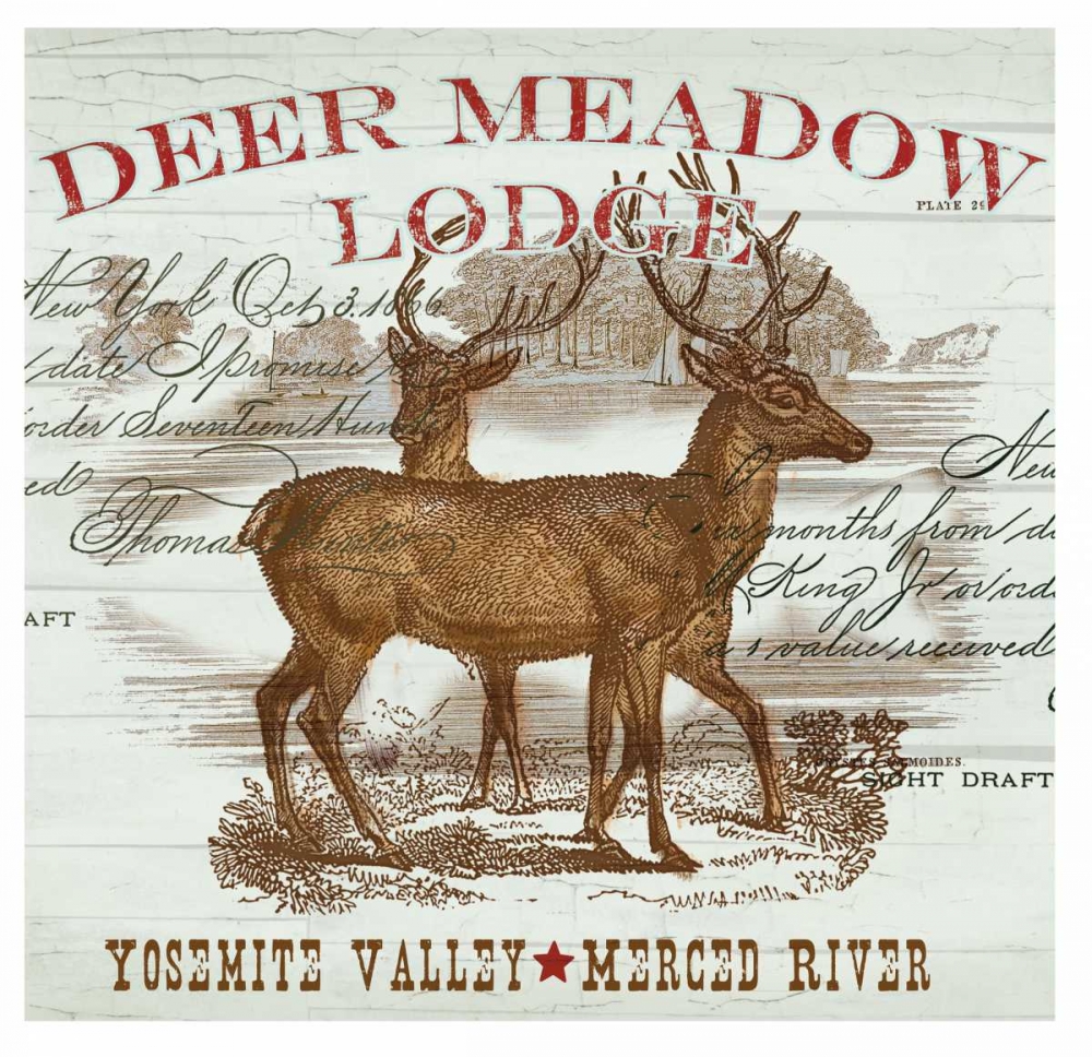 Deer Meadow art print by Candace Allen for $57.95 CAD