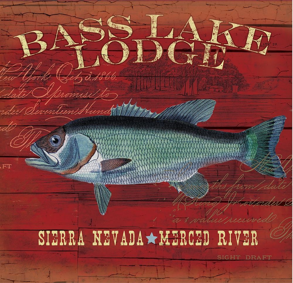 Bass Lake art print by Candace Allen for $57.95 CAD