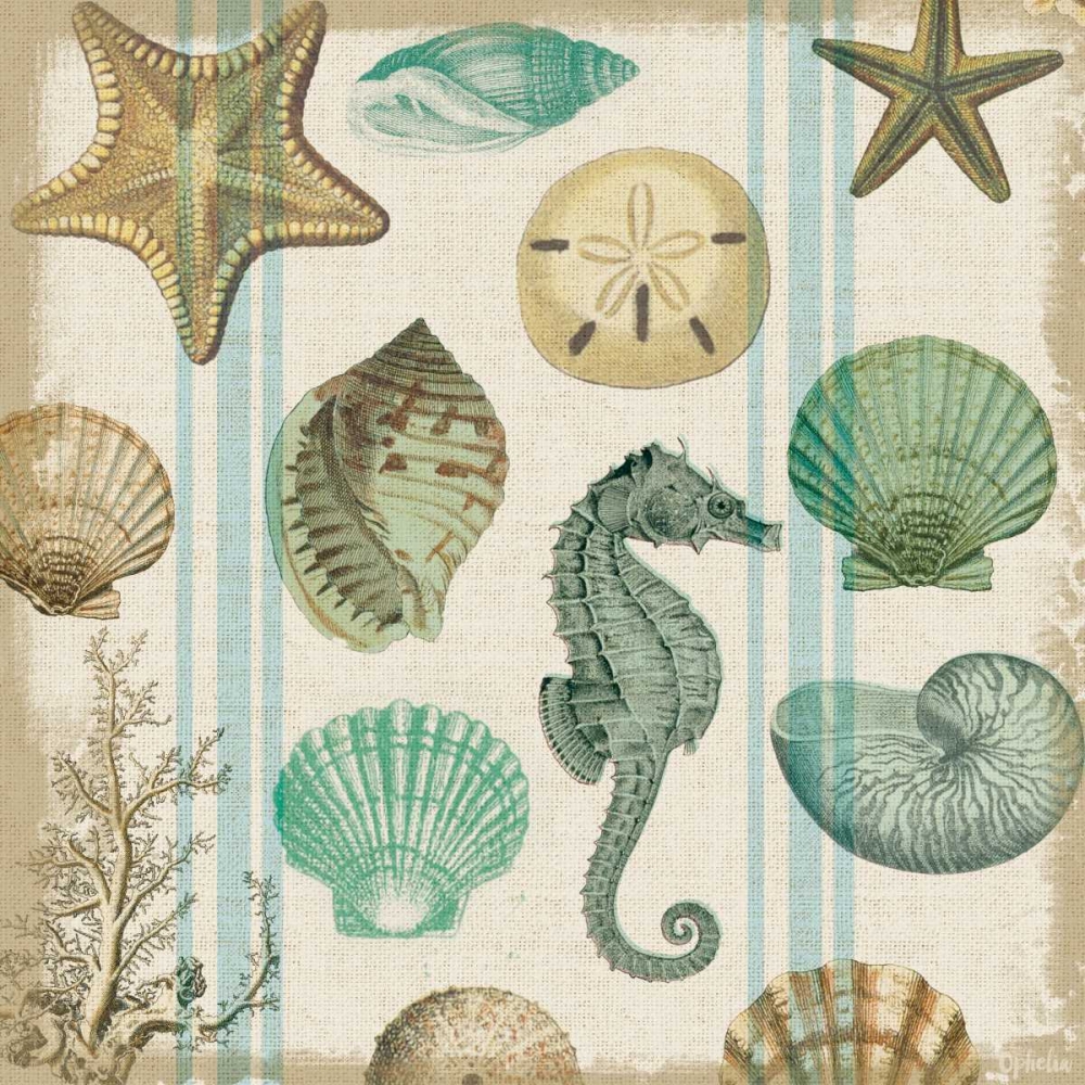 Beachcomber 2 art print by Lula Bijoux and Company for $57.95 CAD