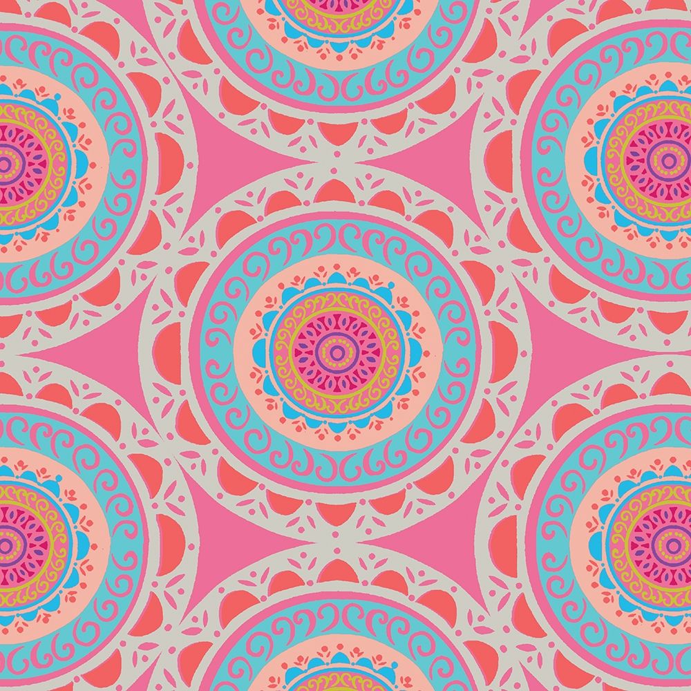 Boho Bright Mandala 1 art print by Candace Allen for $57.95 CAD