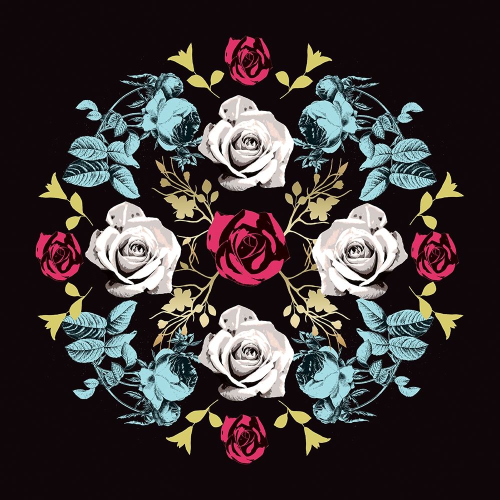 Modern Medallion art print by Candace Allen for $57.95 CAD