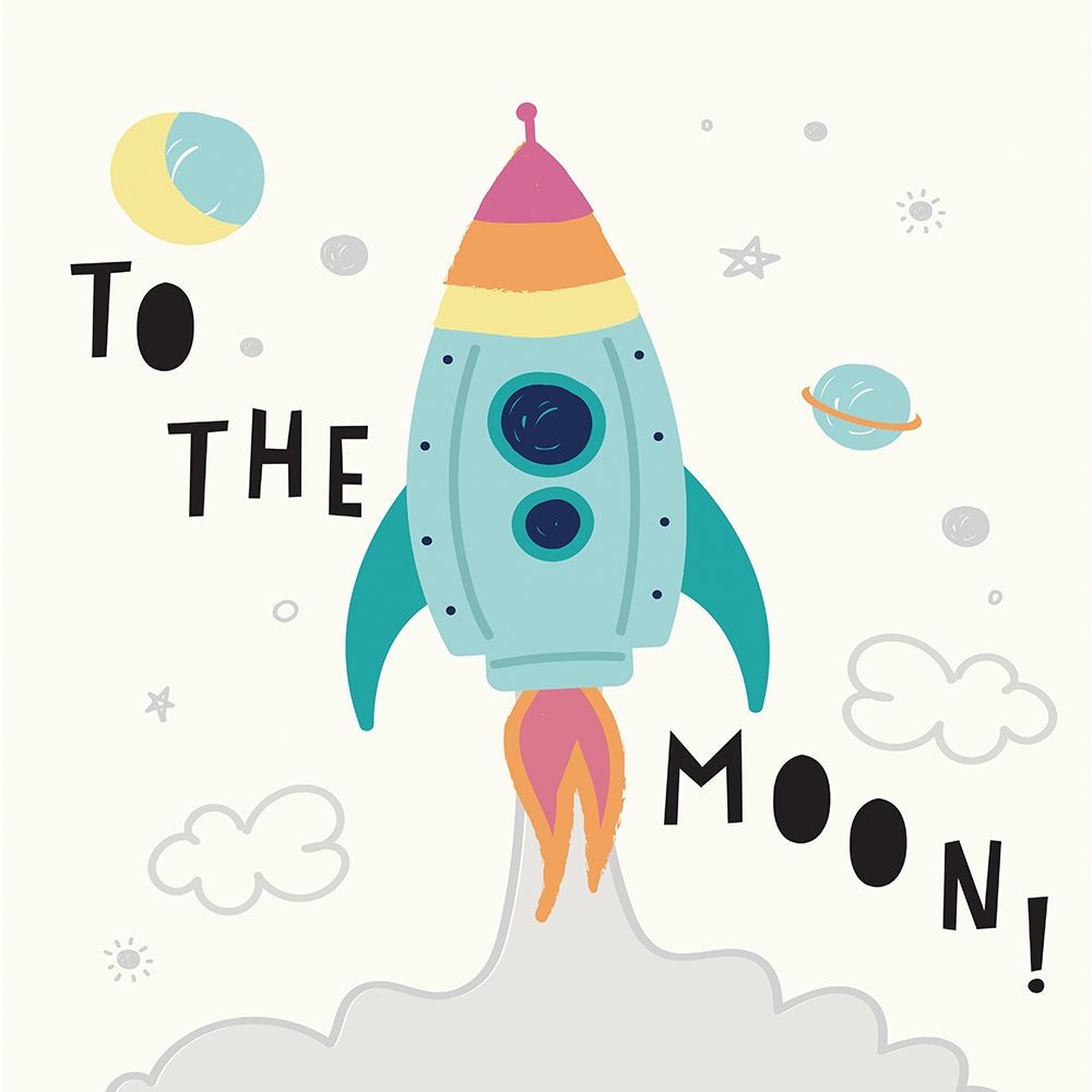 Rocket Man art print by Lula Bijoux and Company for $57.95 CAD