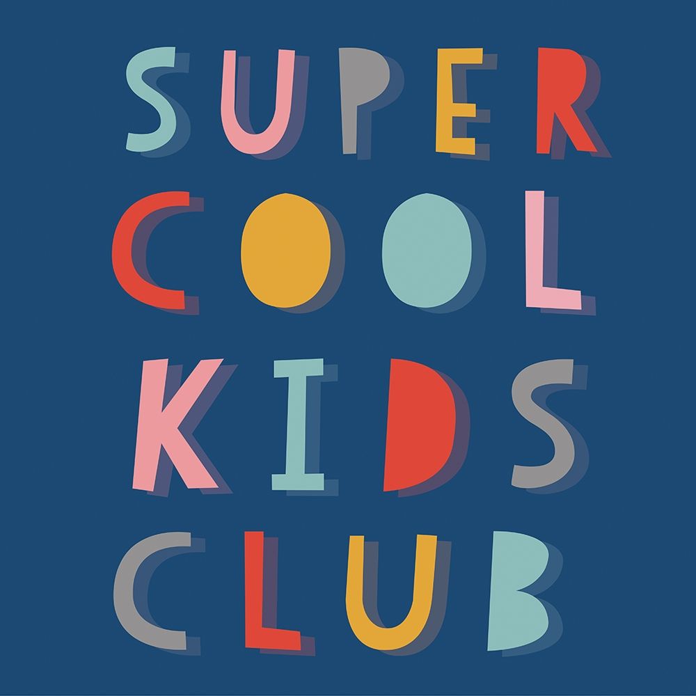Super Cool Kids art print by Lula Bijoux and Company for $57.95 CAD