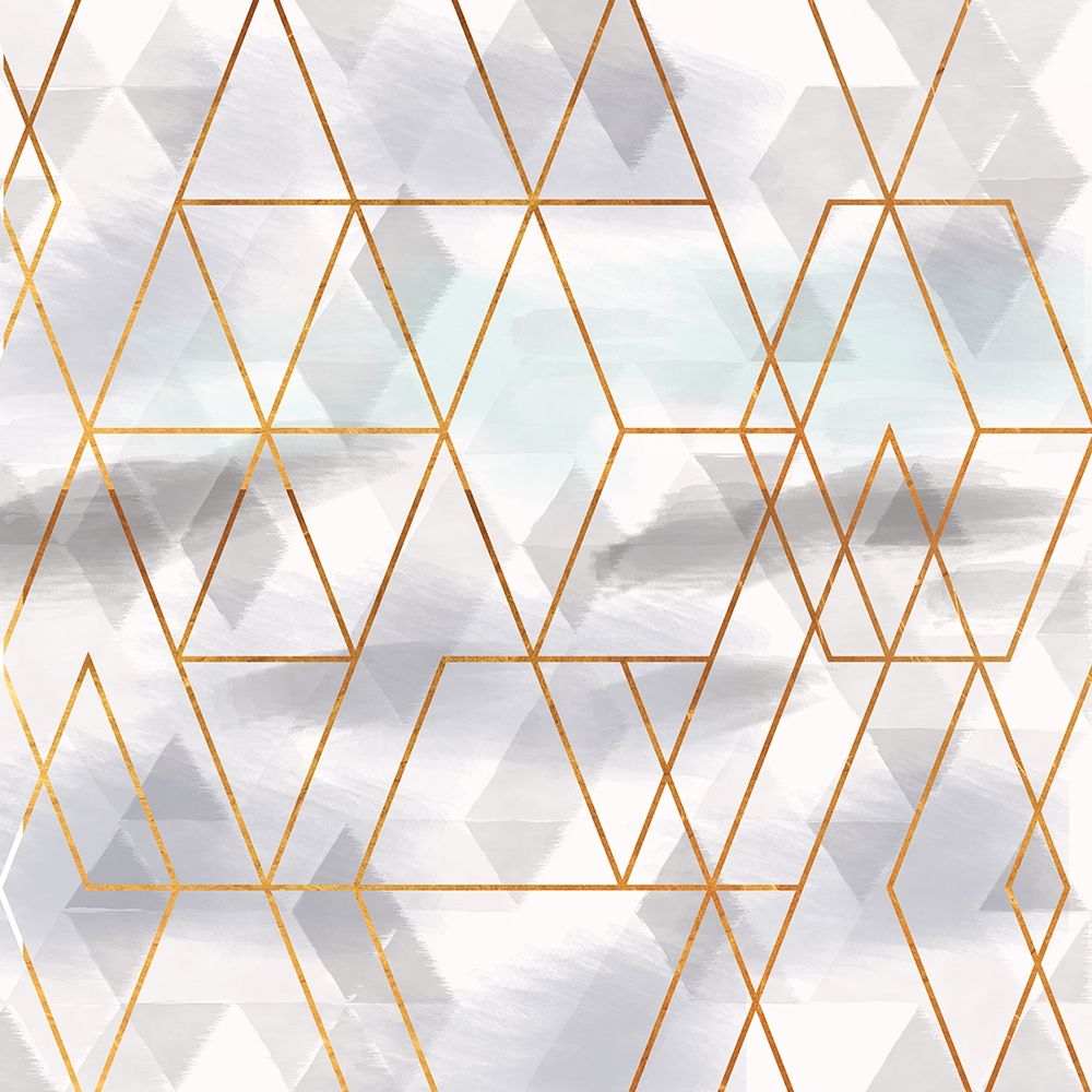 Mettalic Refection art print by Lula Bijoux and Company for $57.95 CAD