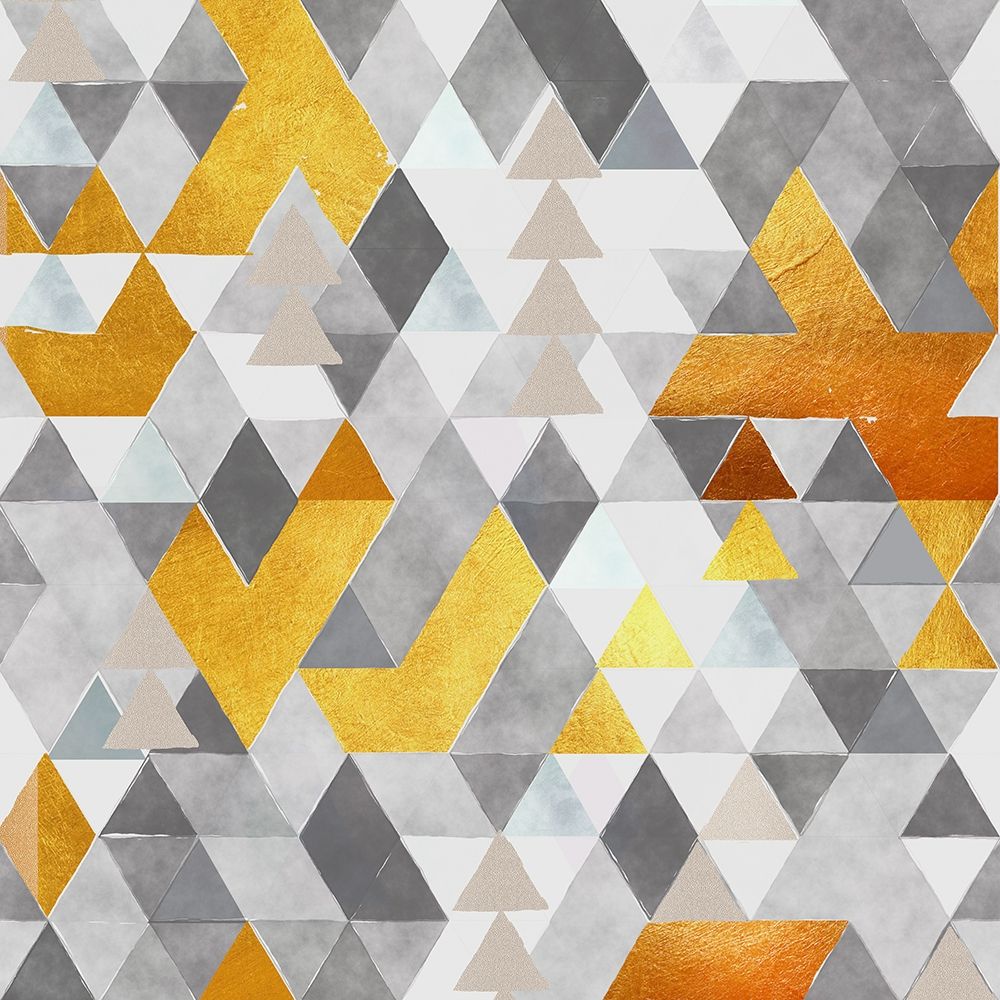 Modern Metallic art print by Lula Bijoux and Company for $57.95 CAD