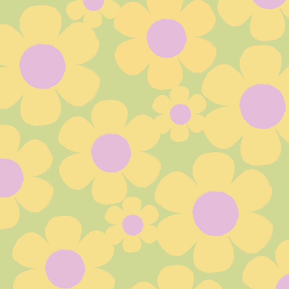 Happy Floral 3 art print by Lula Bijoux and Company for $57.95 CAD