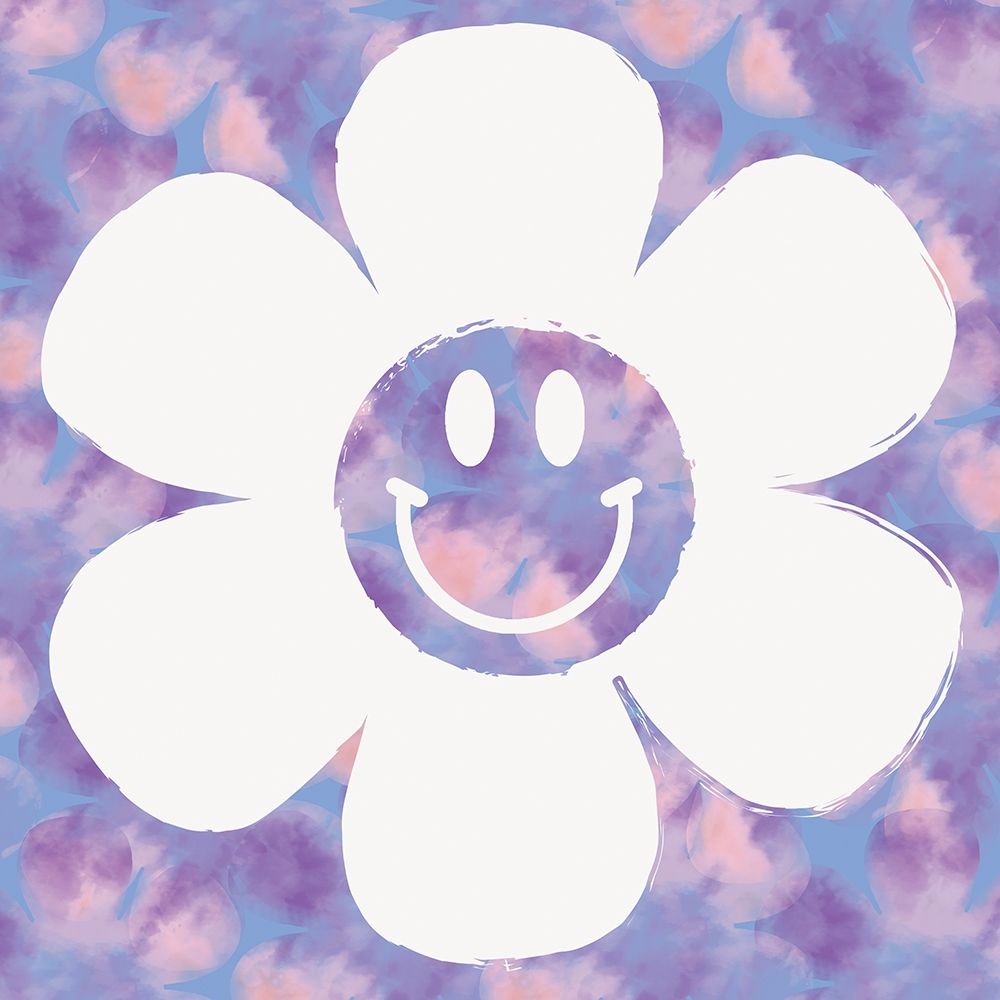 Happy Flower 2 art print by Lula Bijoux and Company for $57.95 CAD