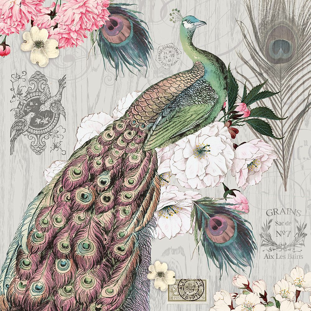Peacock Pastels 1 art print by Lula Bijoux And Company for $57.95 CAD