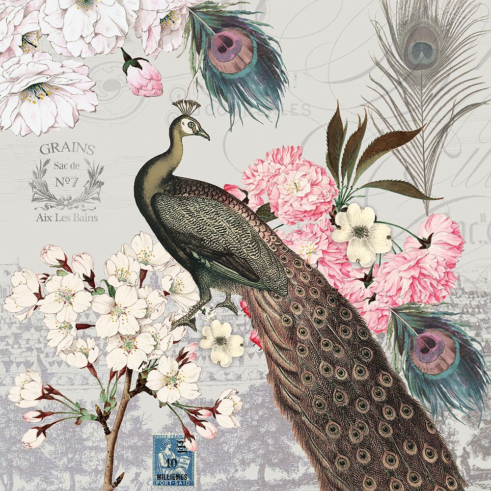 Peacock Pastels 2 art print by Lula Bijoux And Company for $57.95 CAD