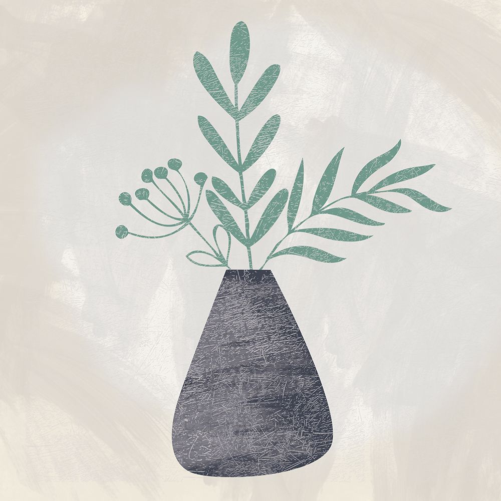 Botanical Vase 1 art print by Lula Bijoux And Company for $57.95 CAD