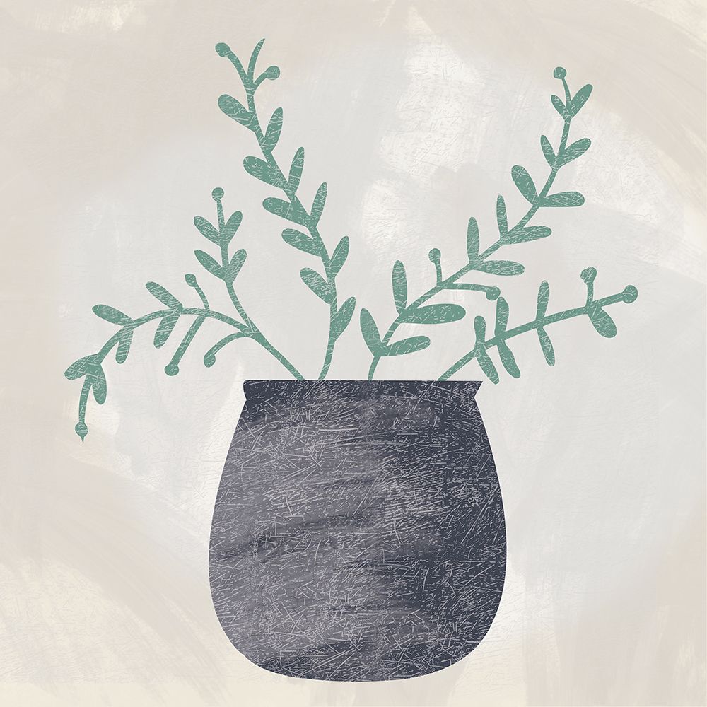 Botanical Vase 2 art print by Lula Bijoux And Company for $57.95 CAD