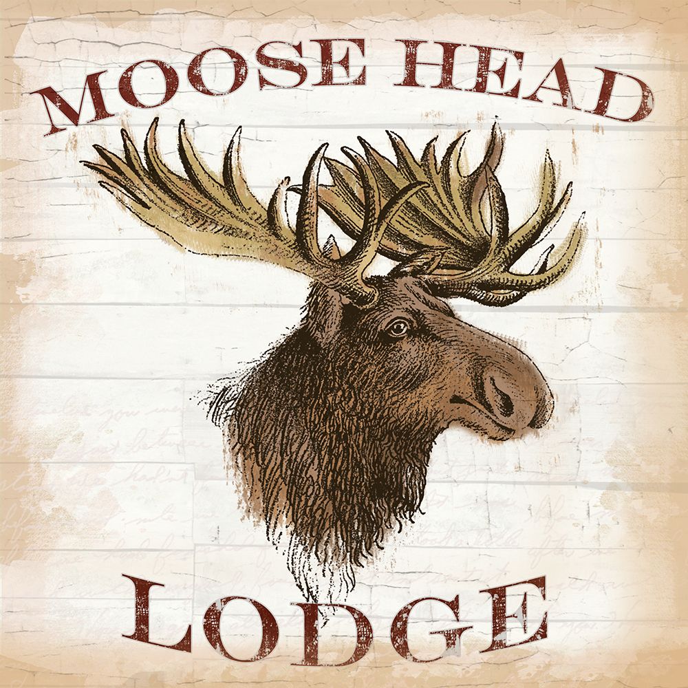 Moose Lodge art print by Lula Bijoux And Company for $57.95 CAD
