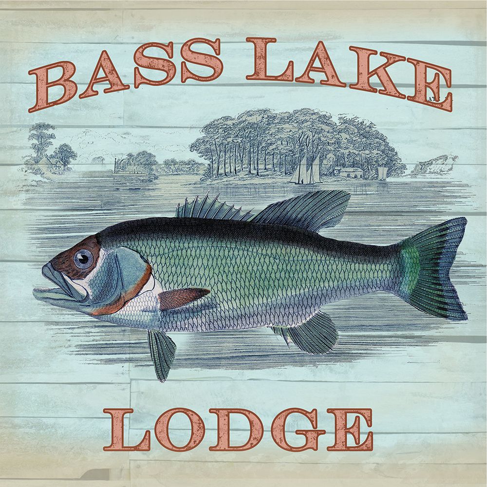 Bass Lake art print by Lula Bijoux And Company for $57.95 CAD