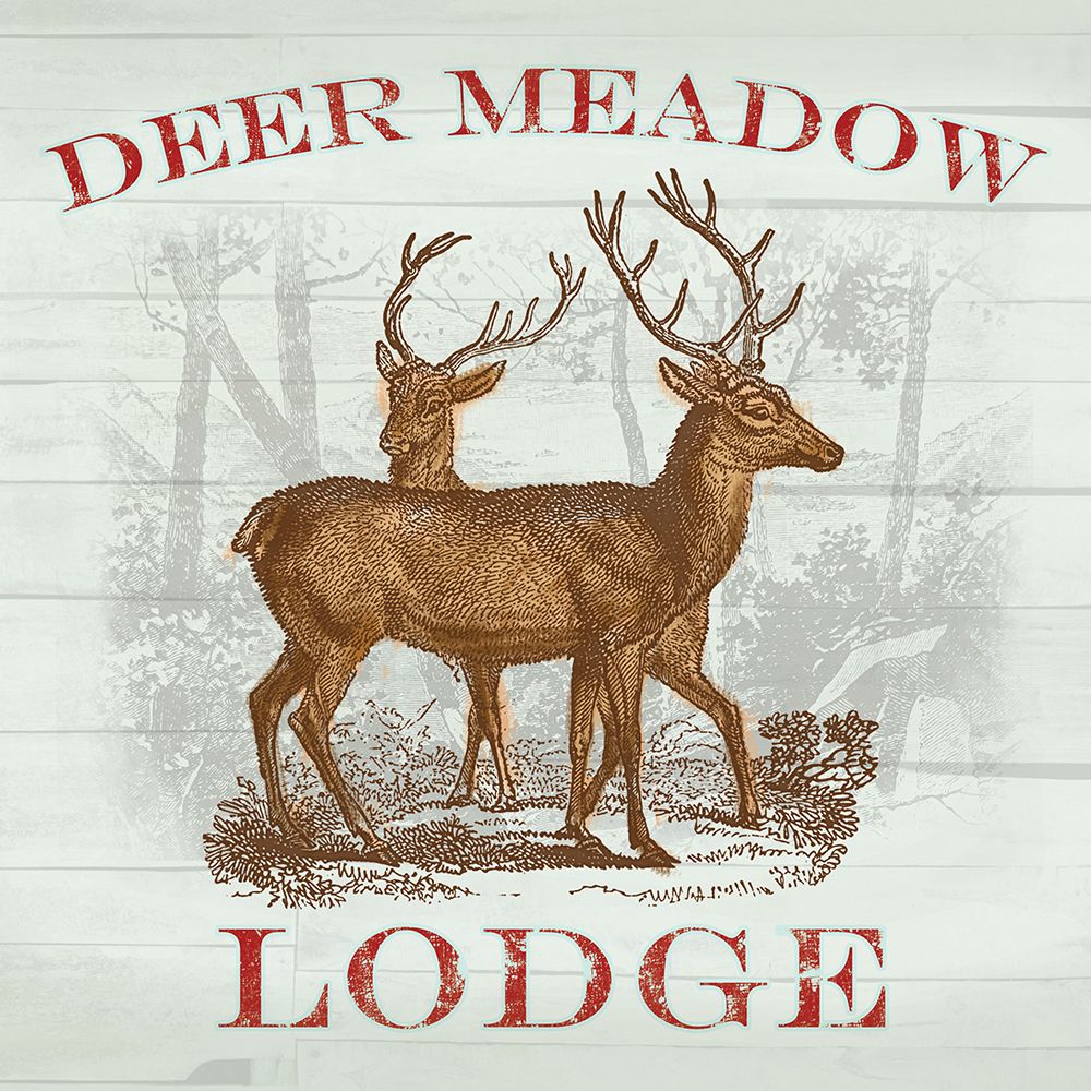 Deer Meadow art print by Lula Bijoux And Company for $57.95 CAD