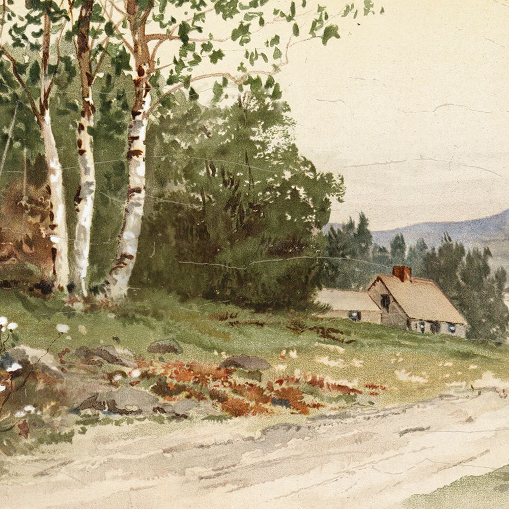 Farm House art print by Lula Bijoux And Company for $57.95 CAD