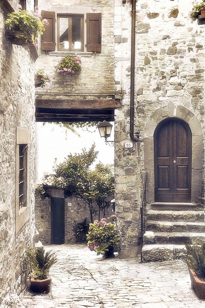 Courtyard art print by Dianne Poinski for $57.95 CAD