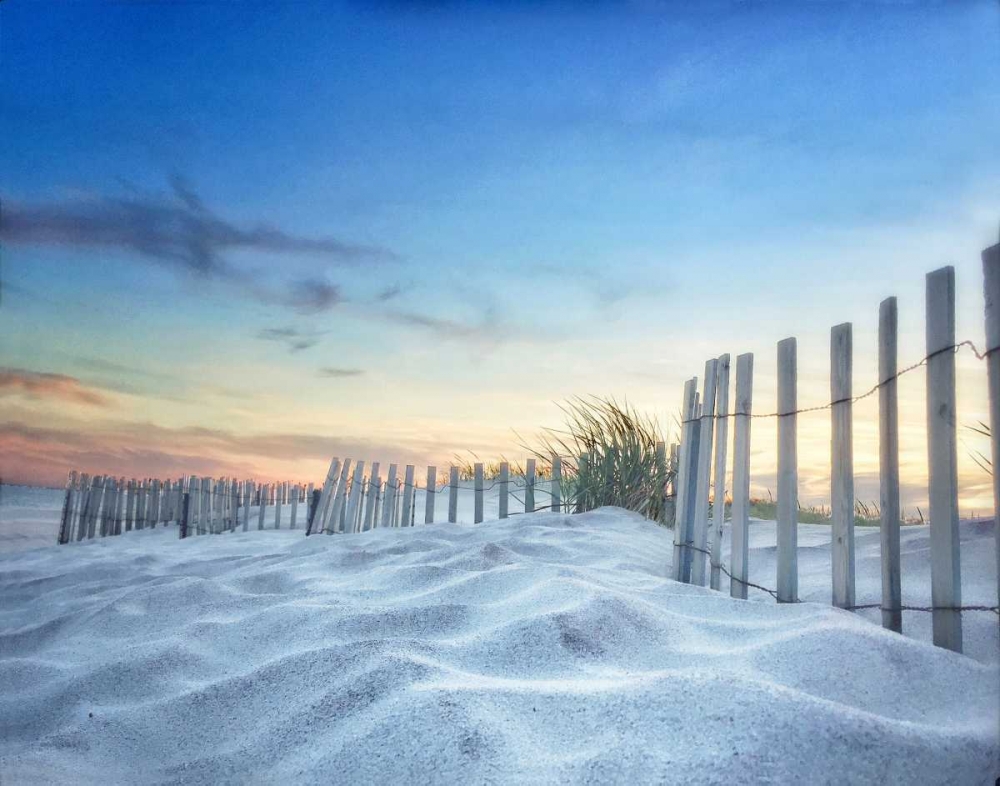 Fenced Sunset art print by Joseph Rowland for $57.95 CAD