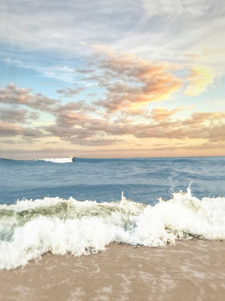 Dawn Of The Crashing Waves art print by Joseph Rowland for $57.95 CAD