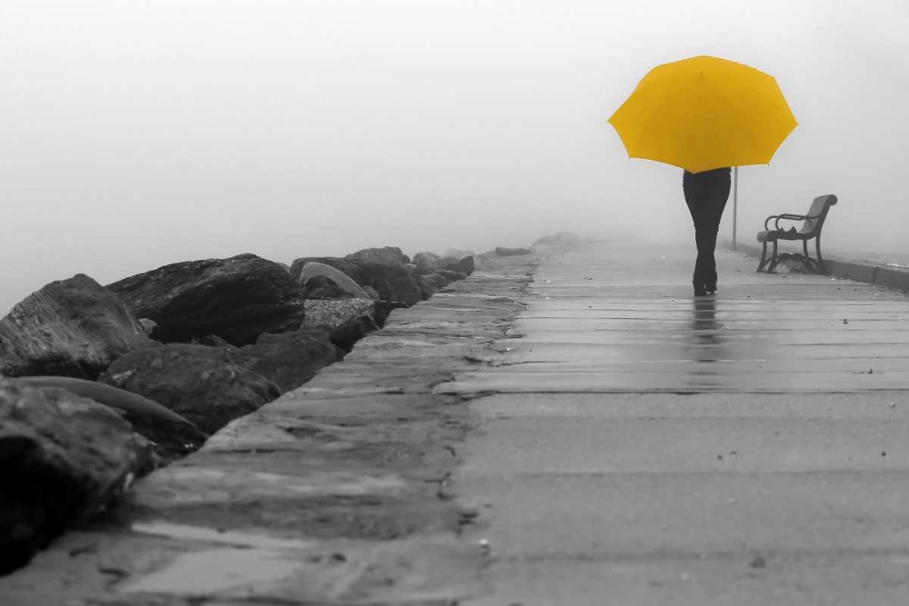 Walking In The Rain art print by Sandro De Carvalho for $57.95 CAD
