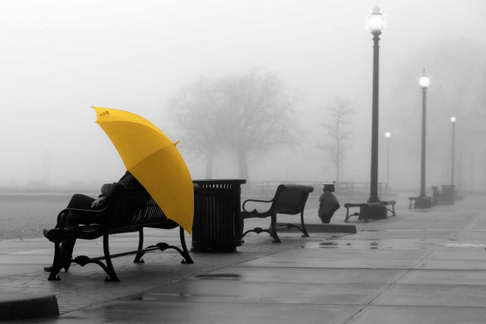 Sitting In The Rain art print by Sandro De Carvalho for $57.95 CAD