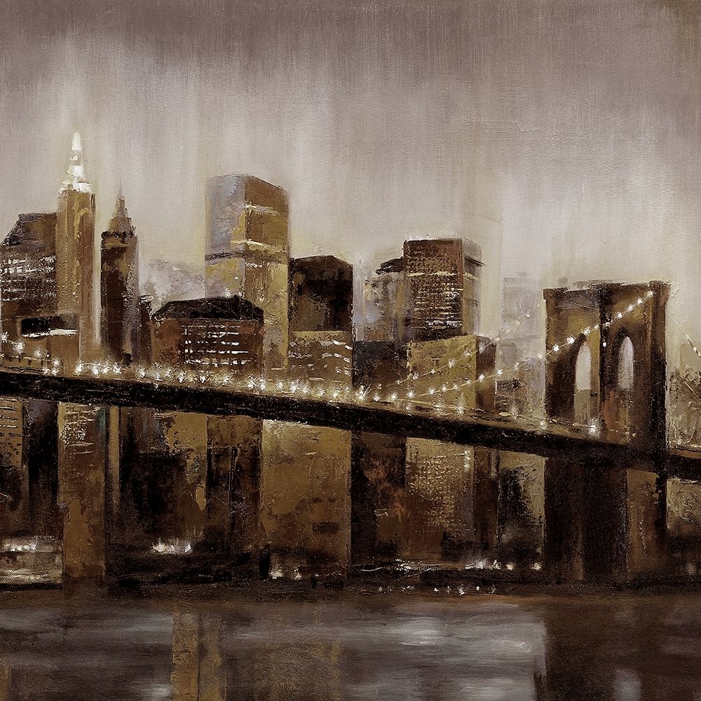 Brooklyn Nights 1 art print by Sunny for $57.95 CAD