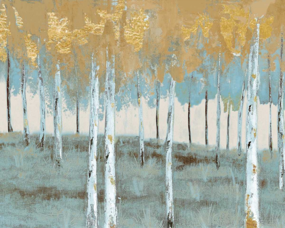 Birch Beach art print by Sunny for $57.95 CAD