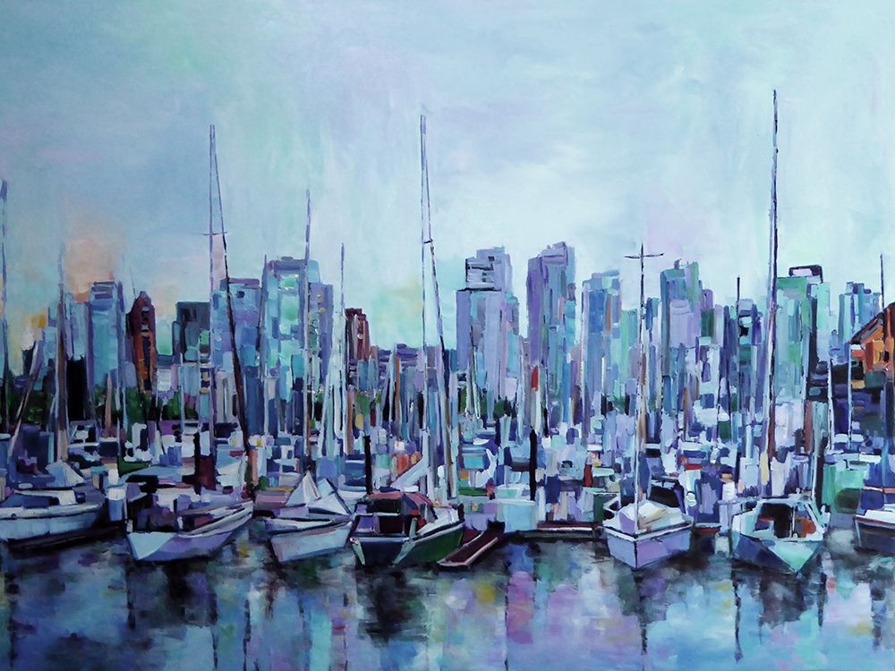 Harbour Views art print by Sarah Ghanooni for $57.95 CAD