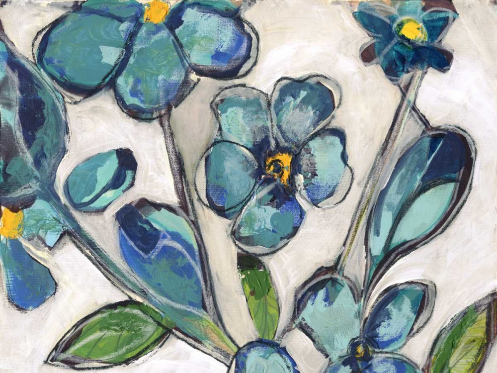 Aqua Flora A1 art print by Smith Haynes for $57.95 CAD