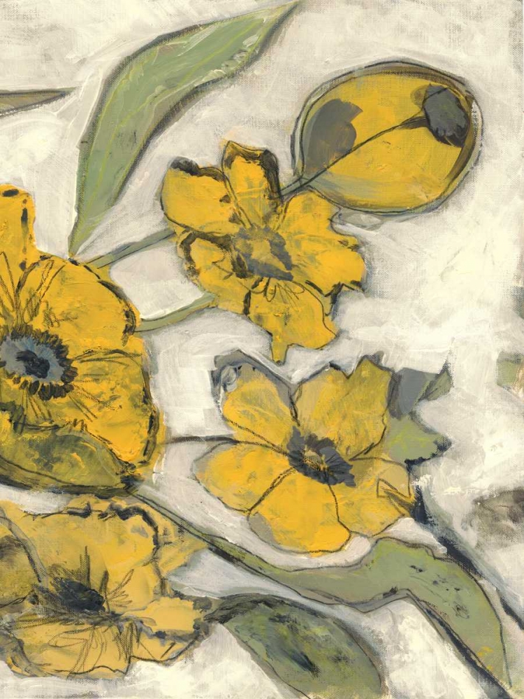 Citron Flora B2 art print by Smith Haynes for $57.95 CAD