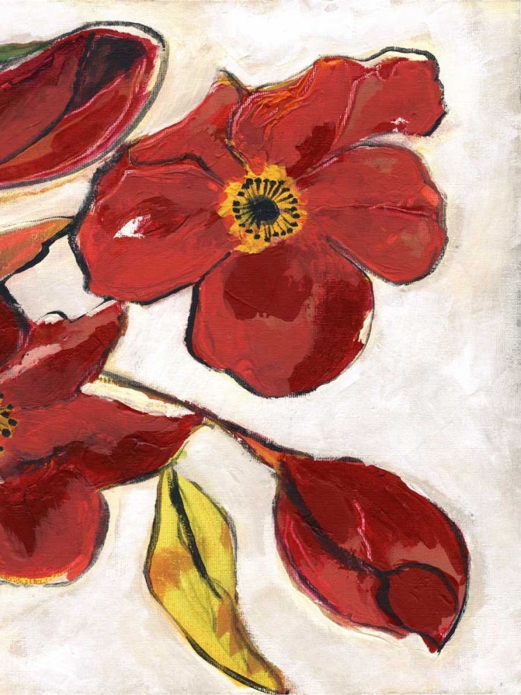 Red Flora C1 art print by Smith Haynes for $57.95 CAD