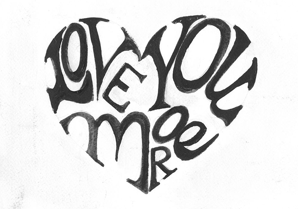 Love You More art print by Smith Haynes for $57.95 CAD